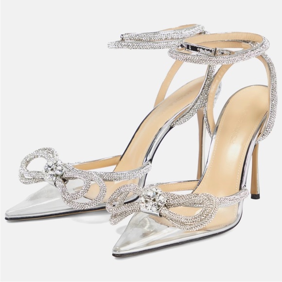 Double bow embellished pumps - Picture 3 of 9